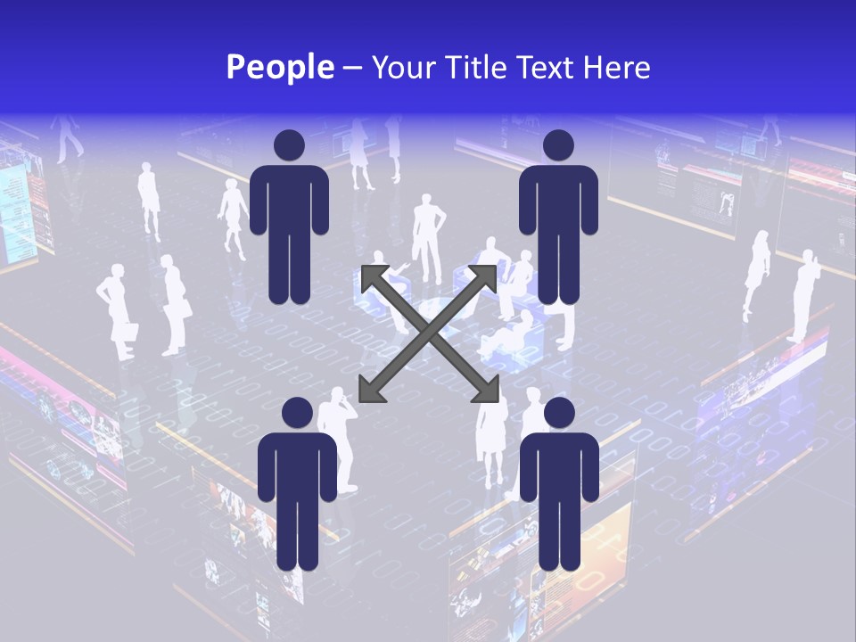 Domain Concept Net PowerPoint Template