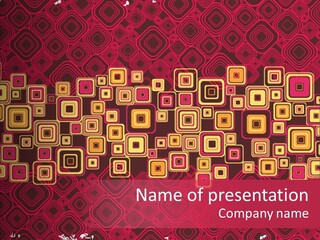 Ornament Decor Beautiful PowerPoint Template