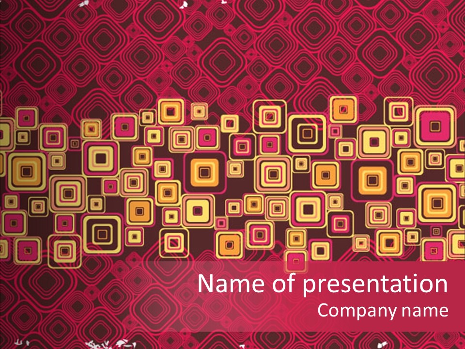 Ornament Decor Beautiful PowerPoint Template