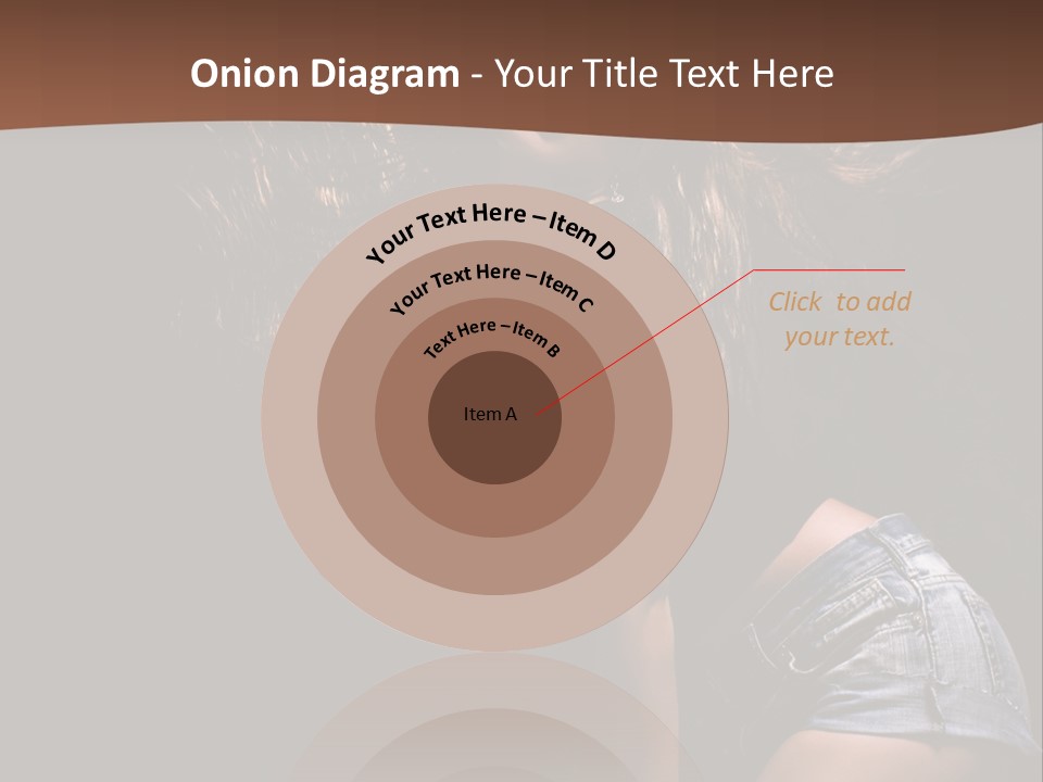 Caucasian Dance Body PowerPoint Template