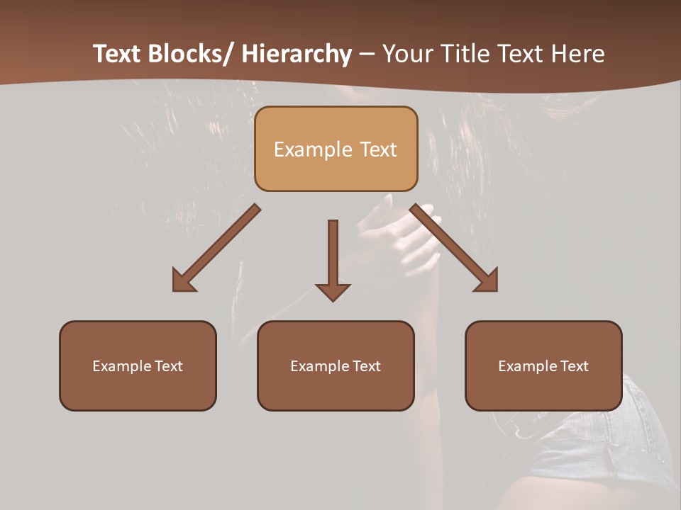 Caucasian Dance Body PowerPoint Template