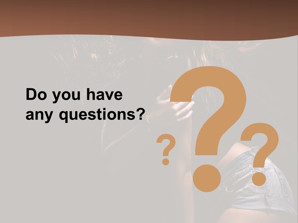 Caucasian Dance Body PowerPoint Template