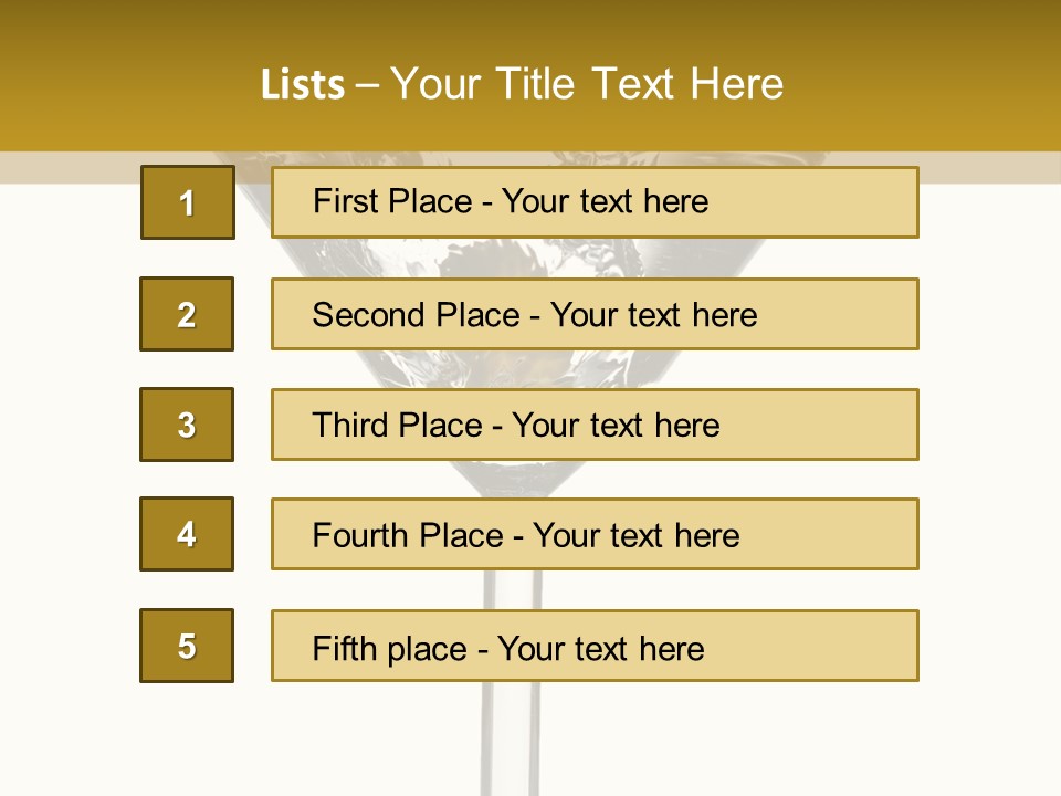 Party Cool Exotic PowerPoint Template
