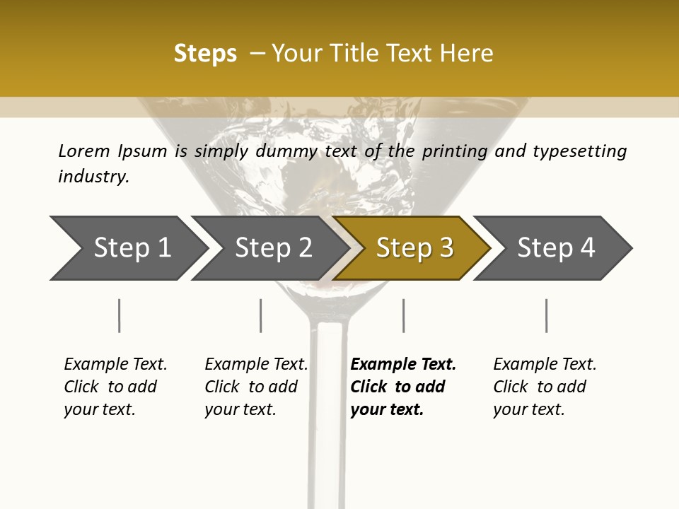 Party Cool Exotic PowerPoint Template