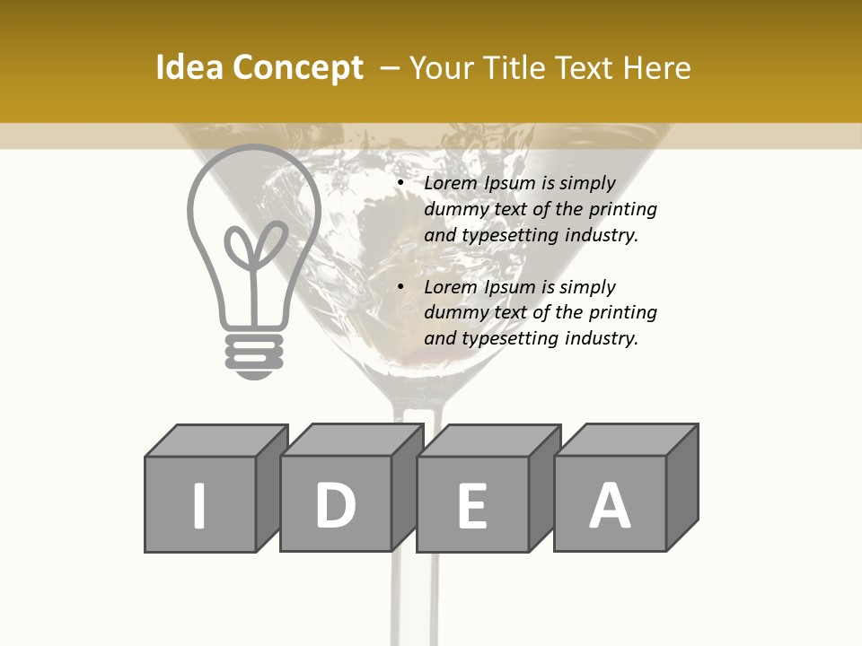 Party Cool Exotic PowerPoint Template