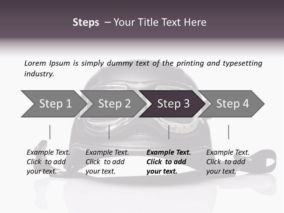 Protective Helmet Custom PowerPoint Template