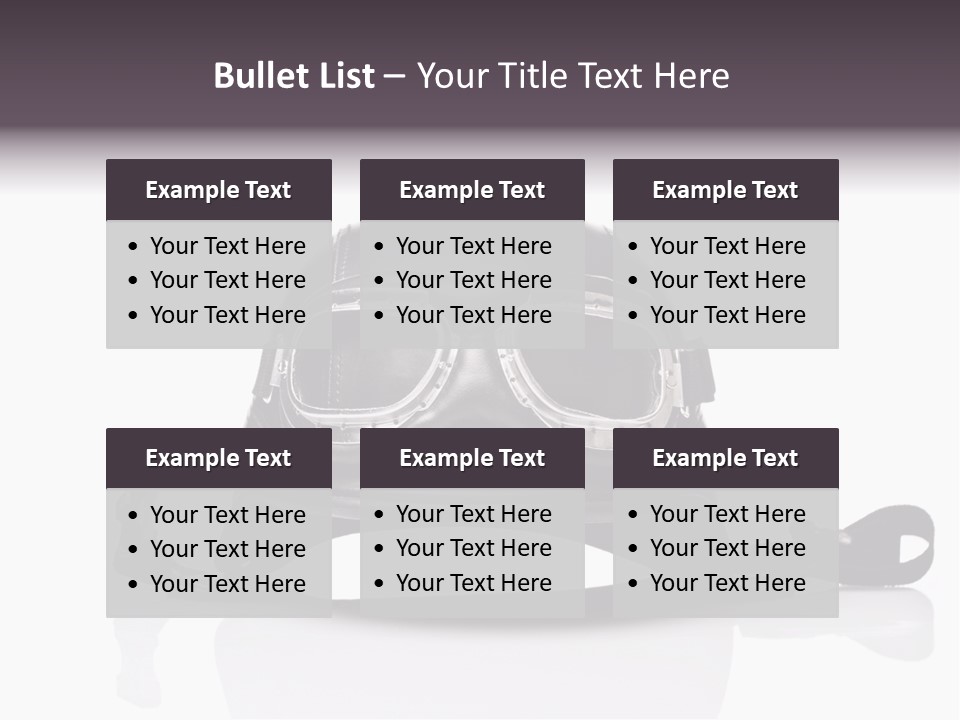 Protective Helmet Custom PowerPoint Template