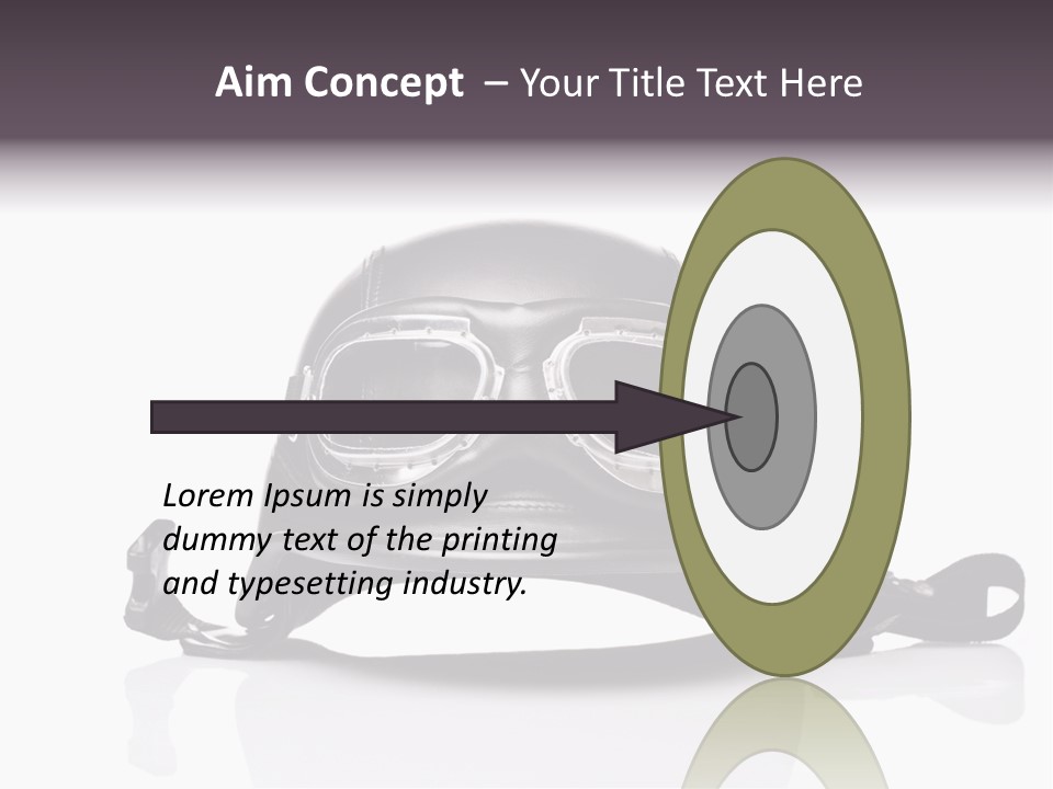 Protective Helmet Custom PowerPoint Template