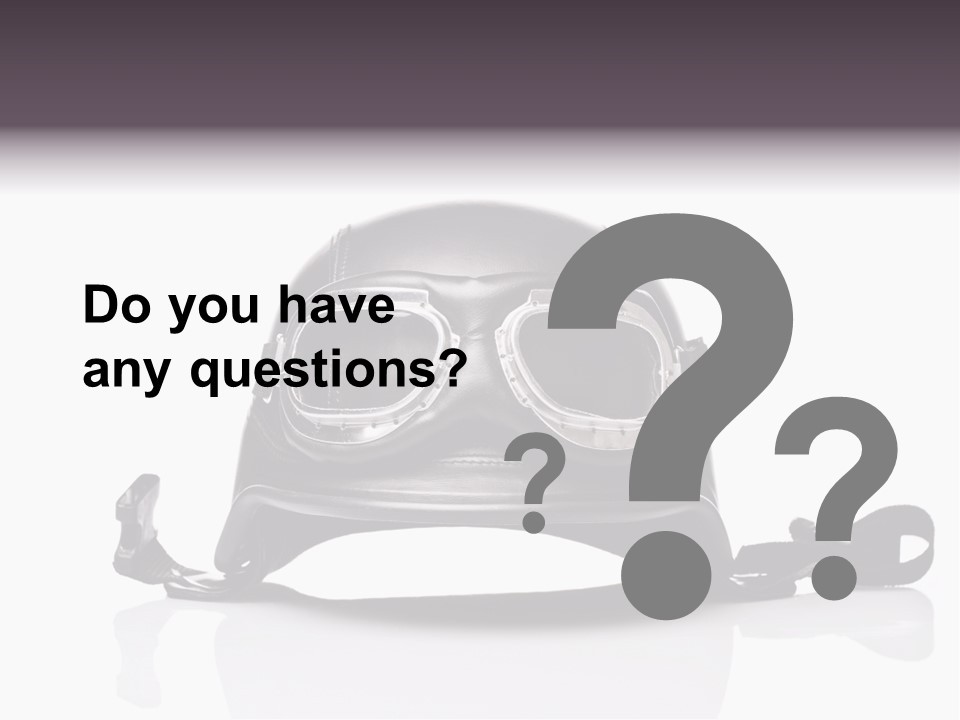 Protective Helmet Custom PowerPoint Template