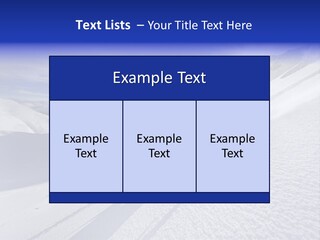 Snowboarding Zealand Board PowerPoint Template