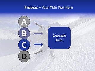 Snowboarding Zealand Board PowerPoint Template
