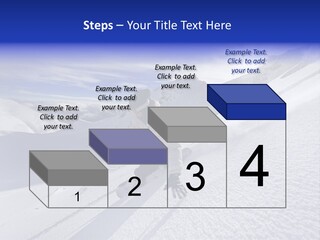 Snowboarding Zealand Board PowerPoint Template