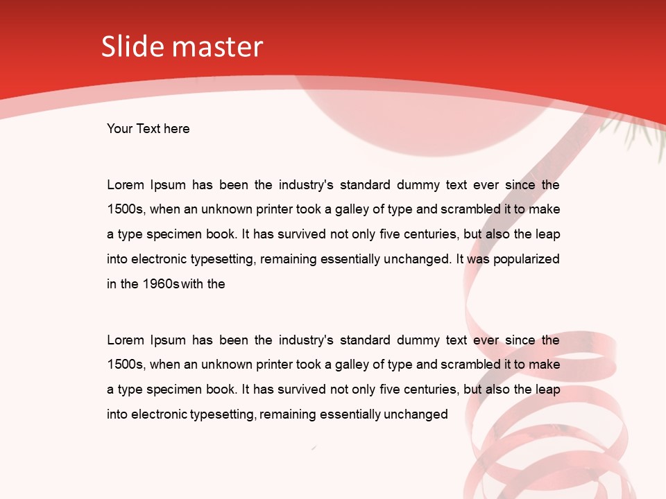 Xmas Seasonal Beautiful PowerPoint Template