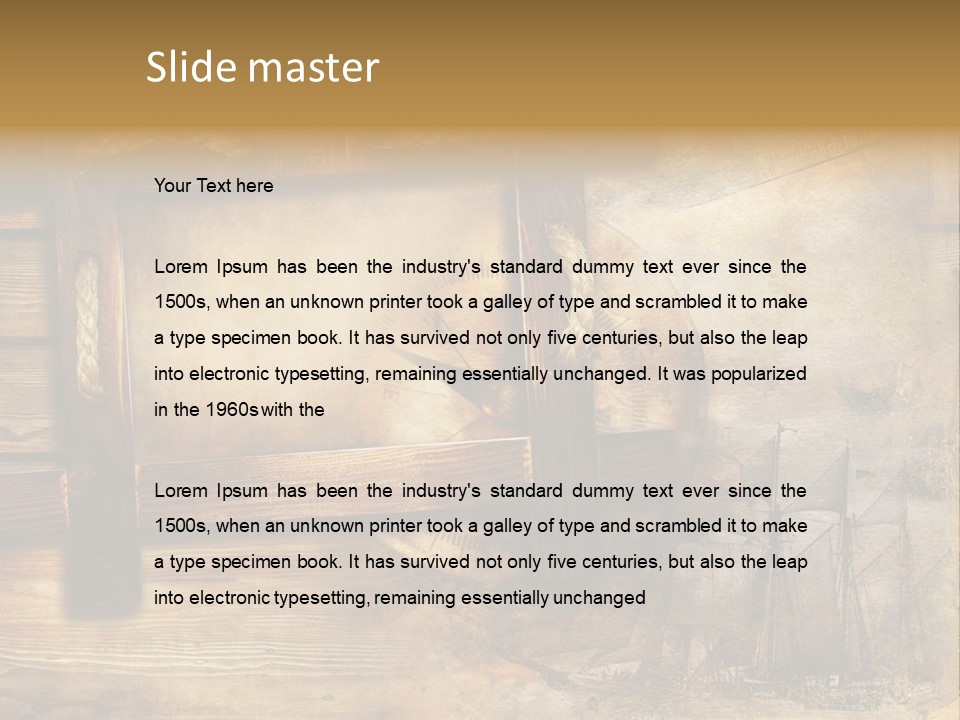 Newsletter Information Mms PowerPoint Template