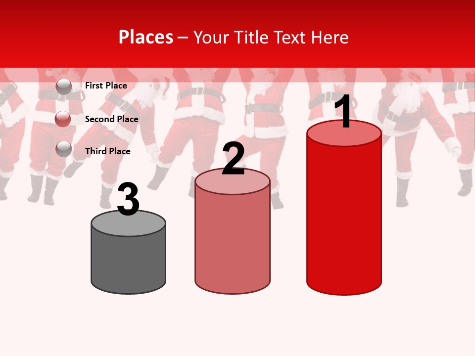 Year Christmas Isolated PowerPoint Template