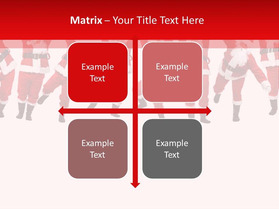 Year Christmas Isolated PowerPoint Template