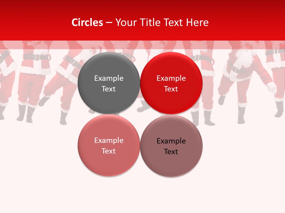 Year Christmas Isolated PowerPoint Template