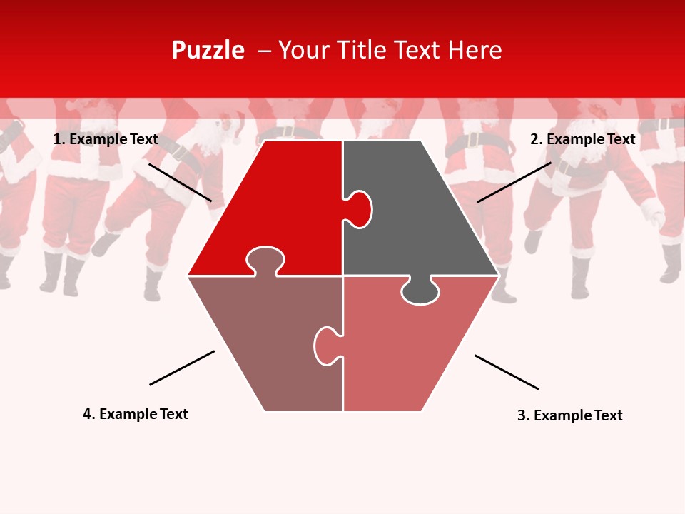 Year Christmas Isolated PowerPoint Template