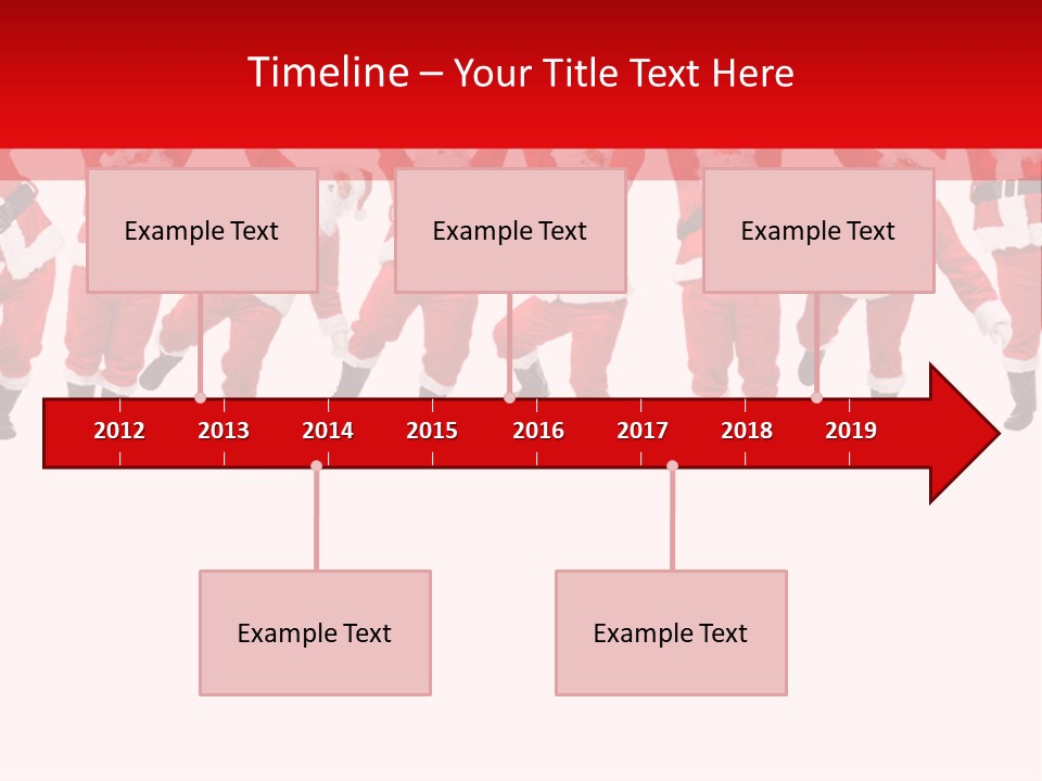 Year Christmas Isolated PowerPoint Template