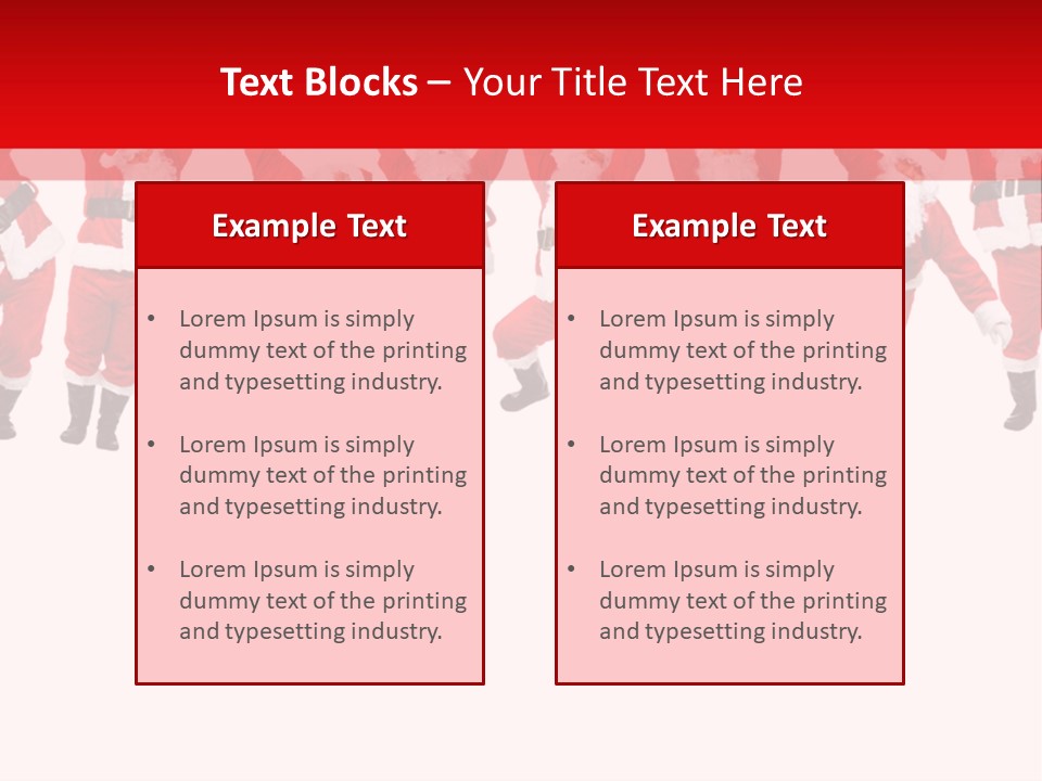 Year Christmas Isolated PowerPoint Template