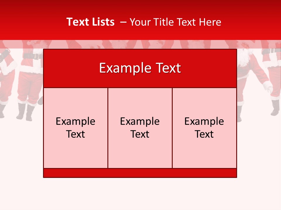 Year Christmas Isolated PowerPoint Template