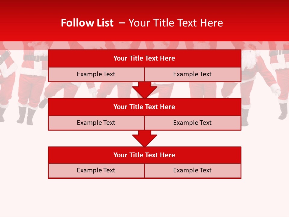 Year Christmas Isolated PowerPoint Template