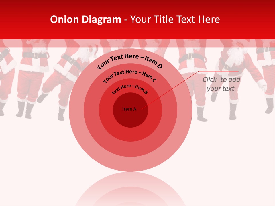 Year Christmas Isolated PowerPoint Template