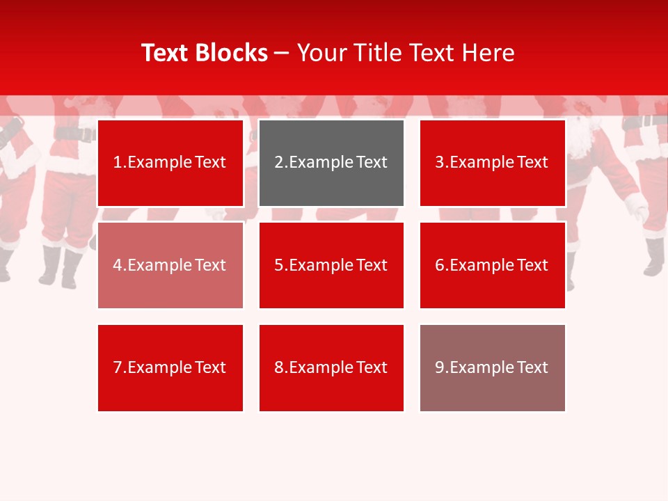 Year Christmas Isolated PowerPoint Template