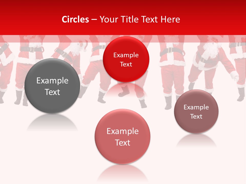 Year Christmas Isolated PowerPoint Template