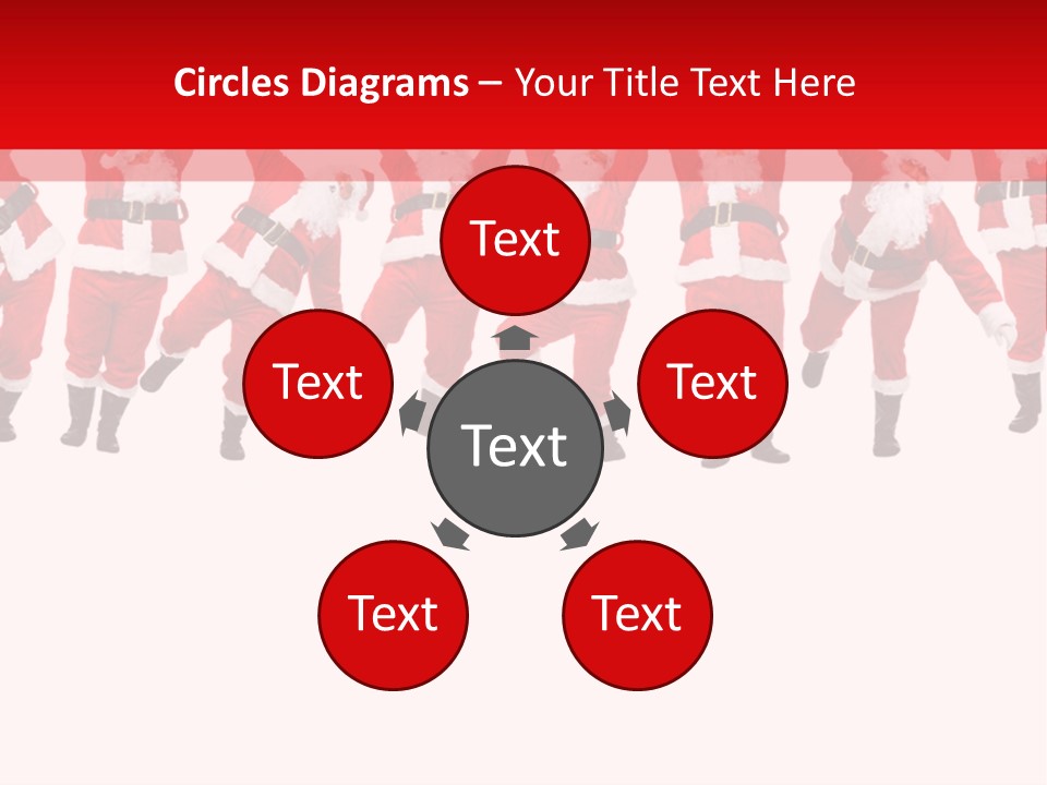 Year Christmas Isolated PowerPoint Template