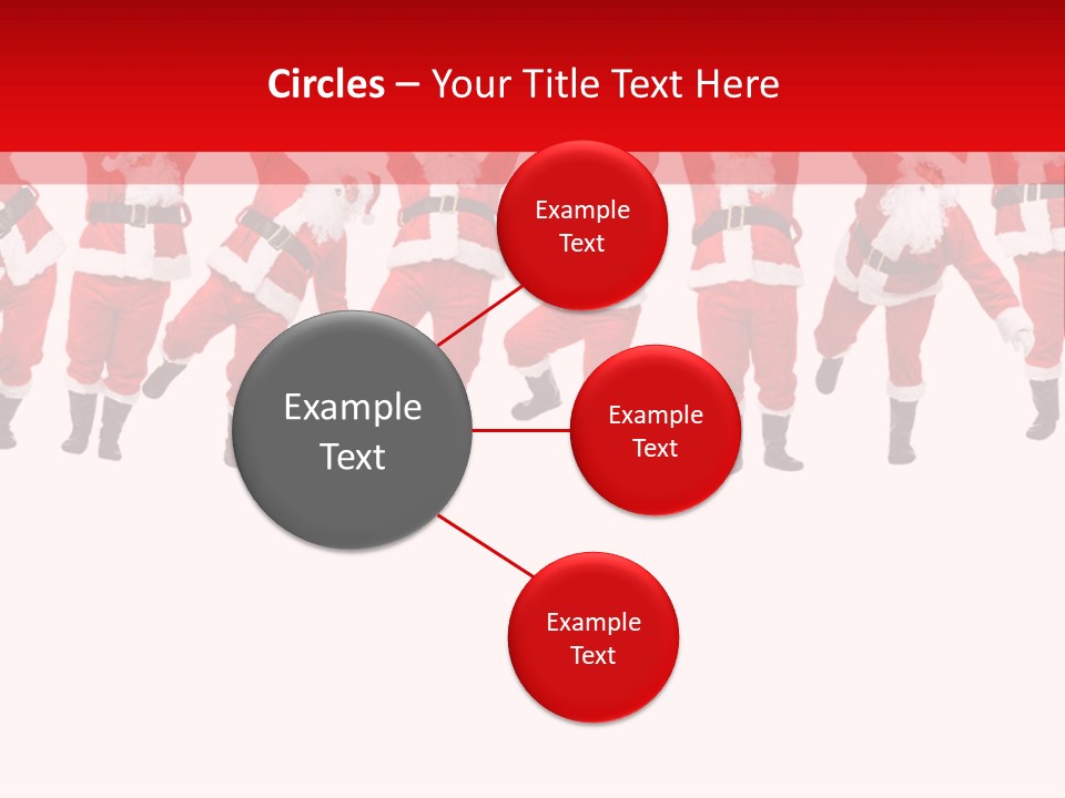 Year Christmas Isolated PowerPoint Template