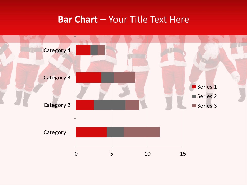 Year Christmas Isolated PowerPoint Template