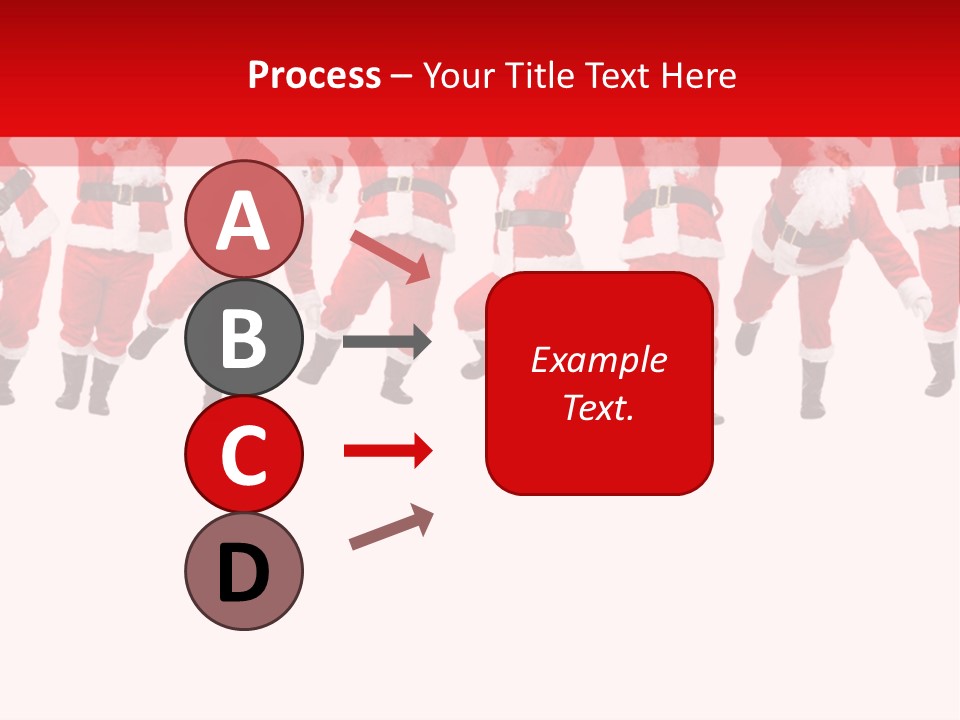 Year Christmas Isolated PowerPoint Template