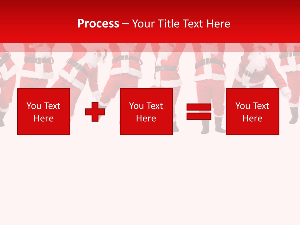 Year Christmas Isolated PowerPoint Template