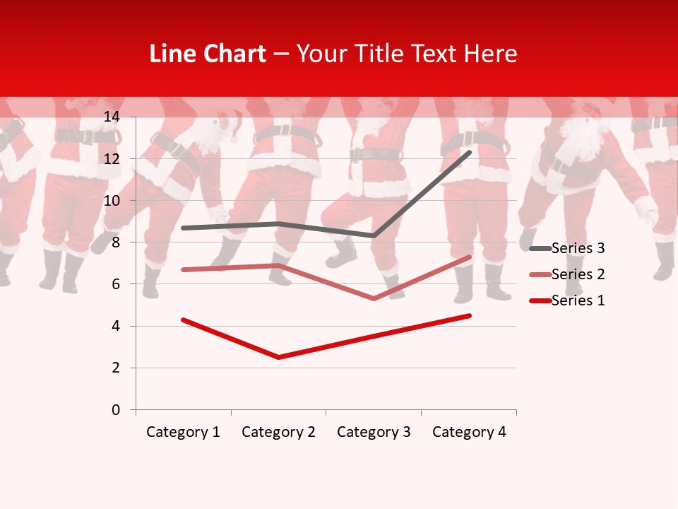 Year Christmas Isolated PowerPoint Template