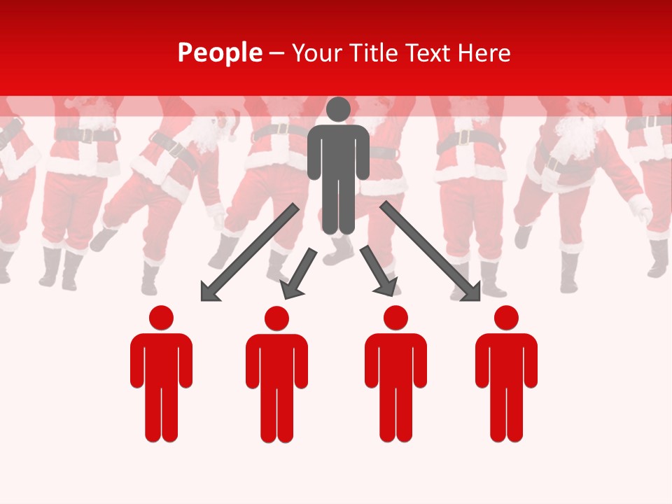 Year Christmas Isolated PowerPoint Template