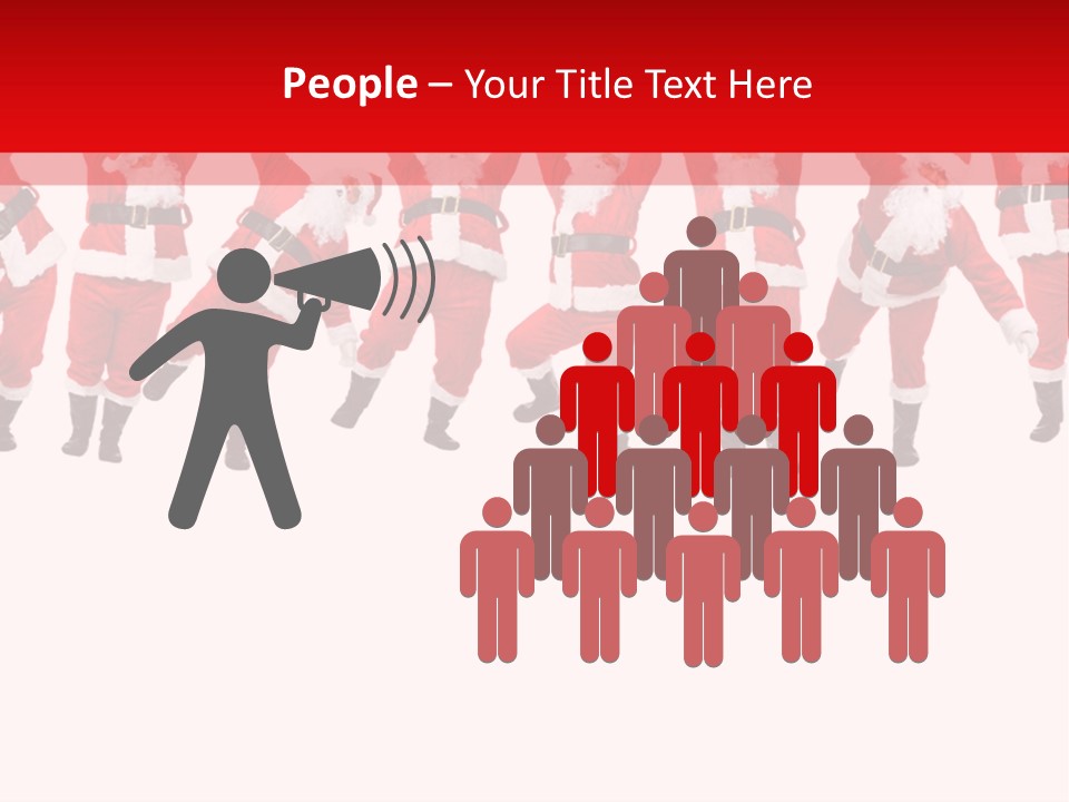 Year Christmas Isolated PowerPoint Template