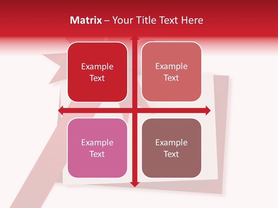 Silk Decoration Card PowerPoint Template