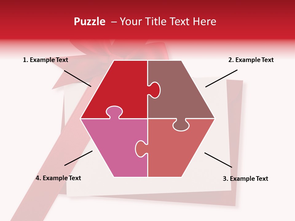 Silk Decoration Card PowerPoint Template