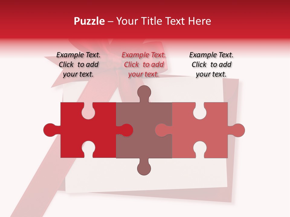 Silk Decoration Card PowerPoint Template