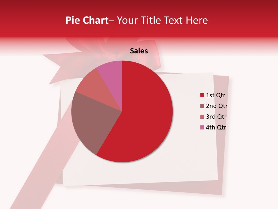 Silk Decoration Card PowerPoint Template