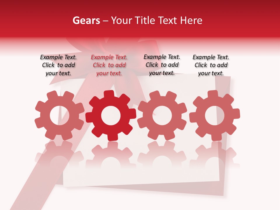 Silk Decoration Card PowerPoint Template