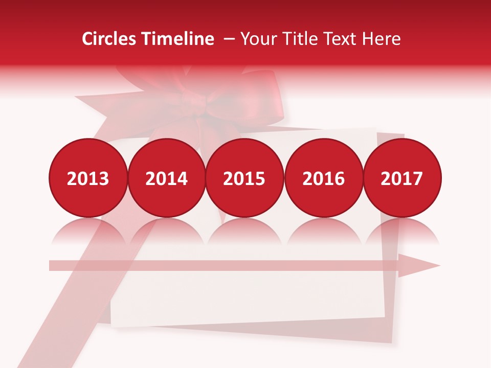 Silk Decoration Card PowerPoint Template