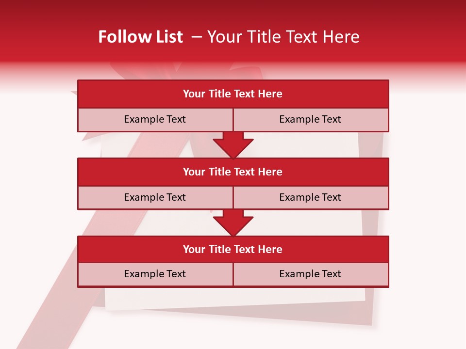 Silk Decoration Card PowerPoint Template