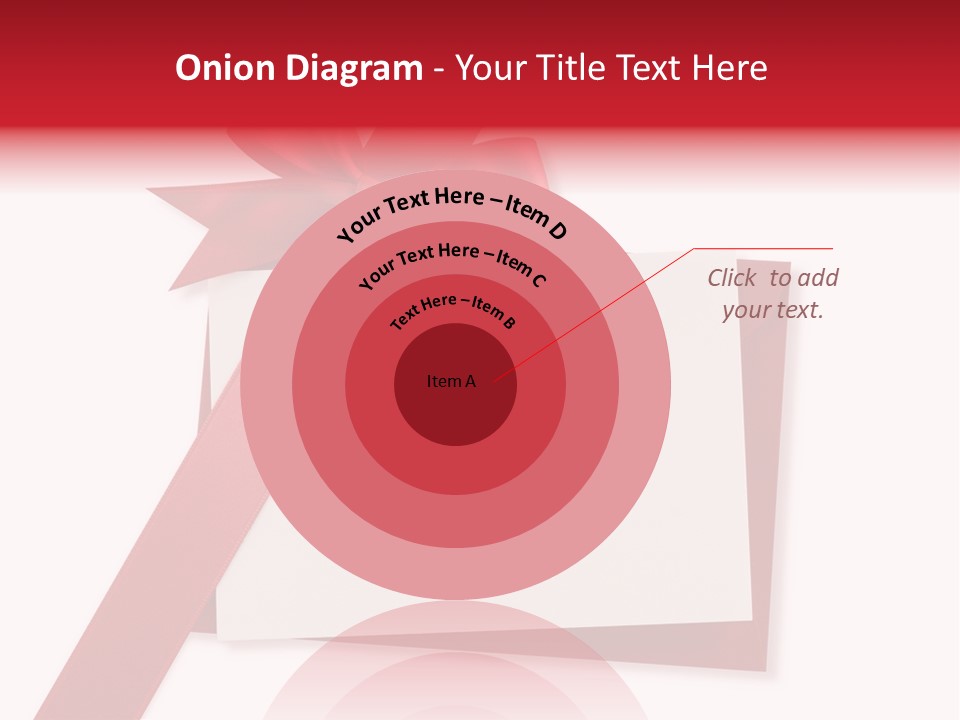 Silk Decoration Card PowerPoint Template