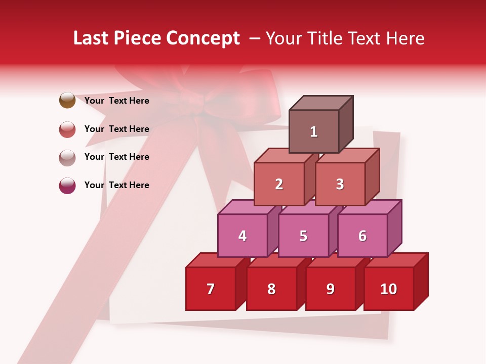 Silk Decoration Card PowerPoint Template