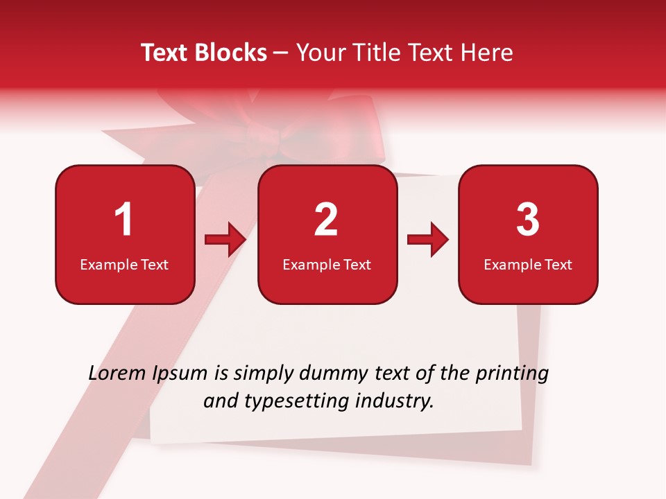 Silk Decoration Card PowerPoint Template