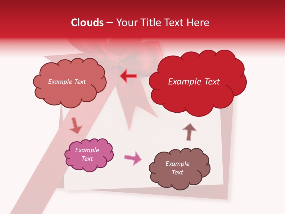 Silk Decoration Card PowerPoint Template