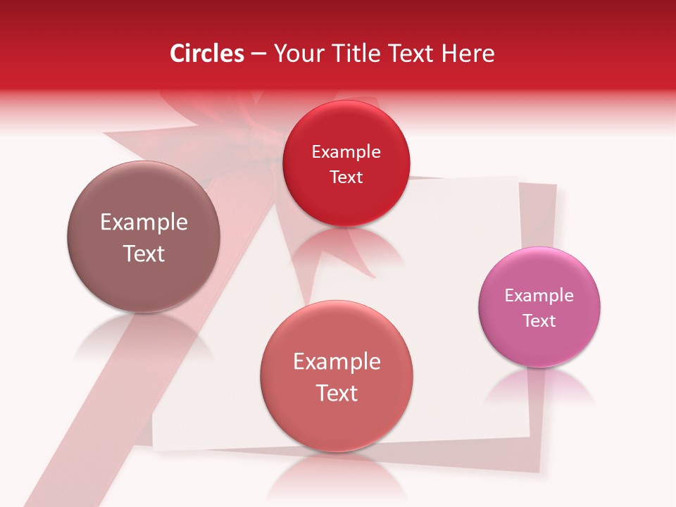 Silk Decoration Card PowerPoint Template