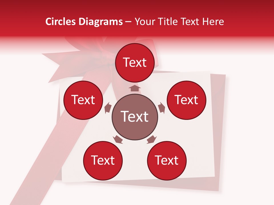 Silk Decoration Card PowerPoint Template